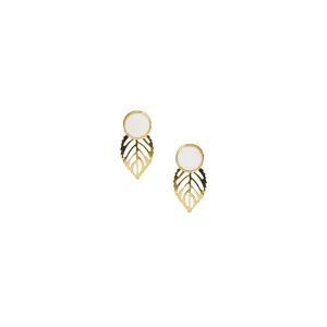 Gina Detachable Earrings in Ivory