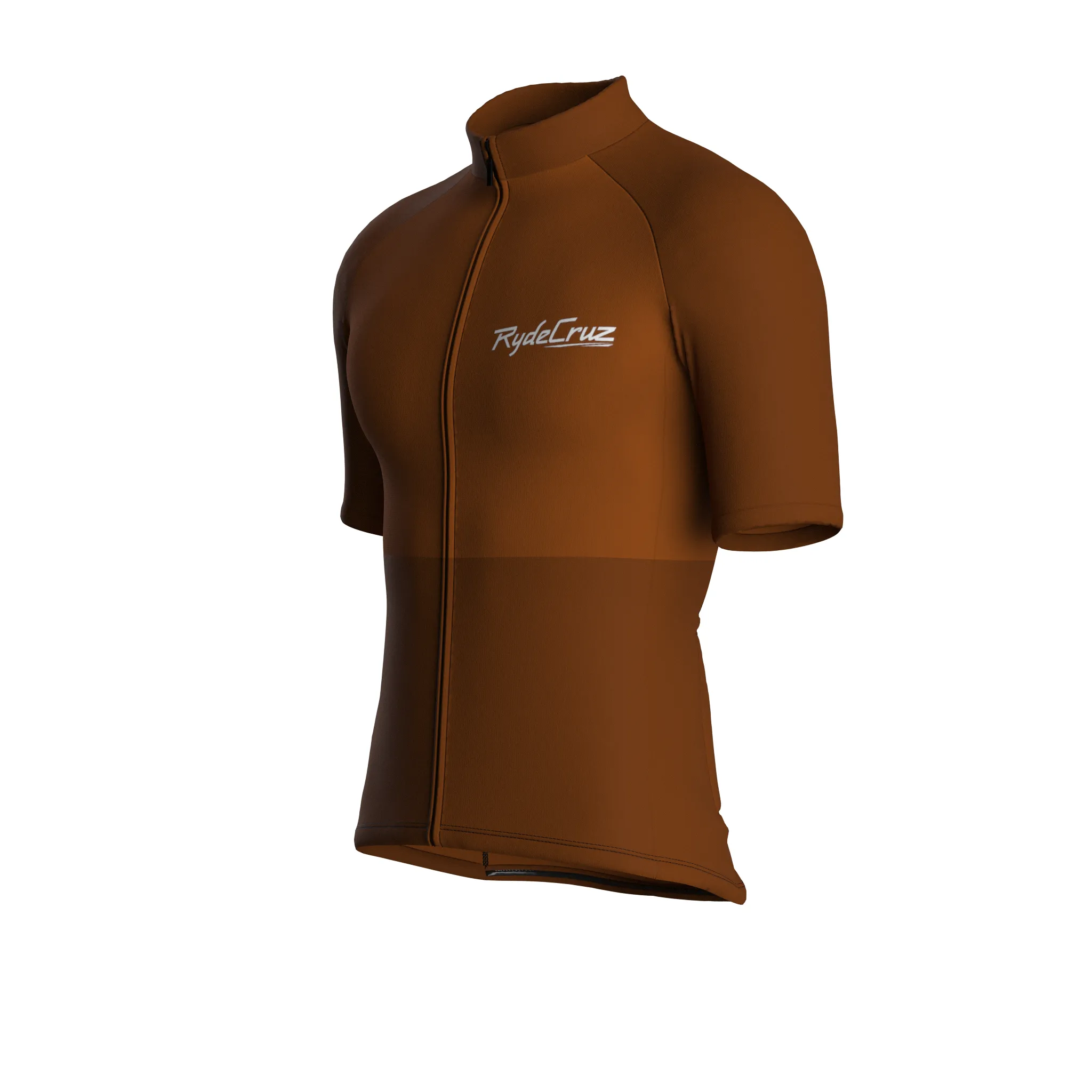 Glide Flow | Earth Brown Male Short Sleeves Jersey