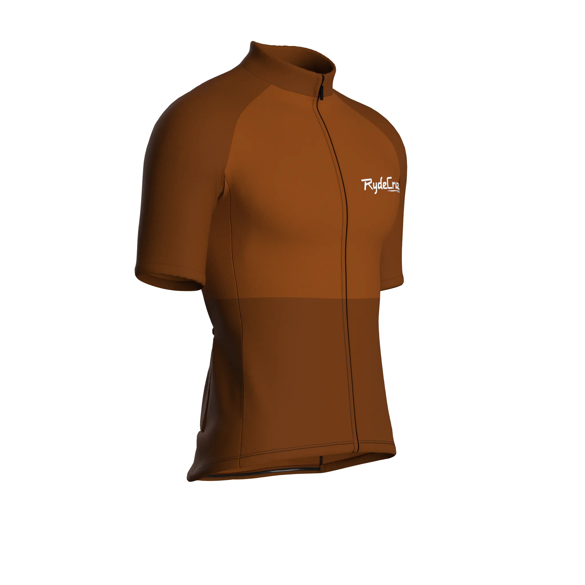 Glide Flow | Earth Brown Male Short Sleeves Jersey