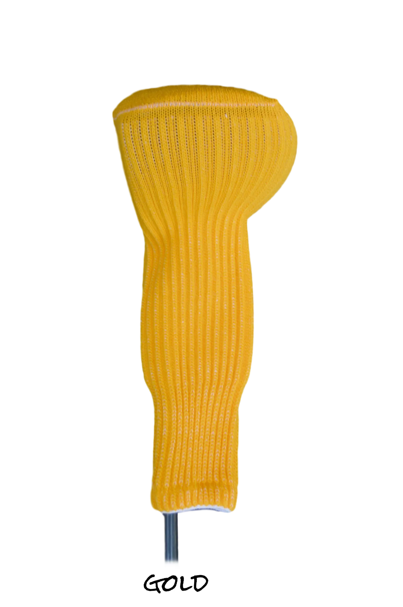 Gold Club Sock Golf Headcover