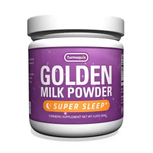 Golden Milk Polvo de cúrcuma 6 mezcla de superalimentos - Keto vegano no transgénico, 1