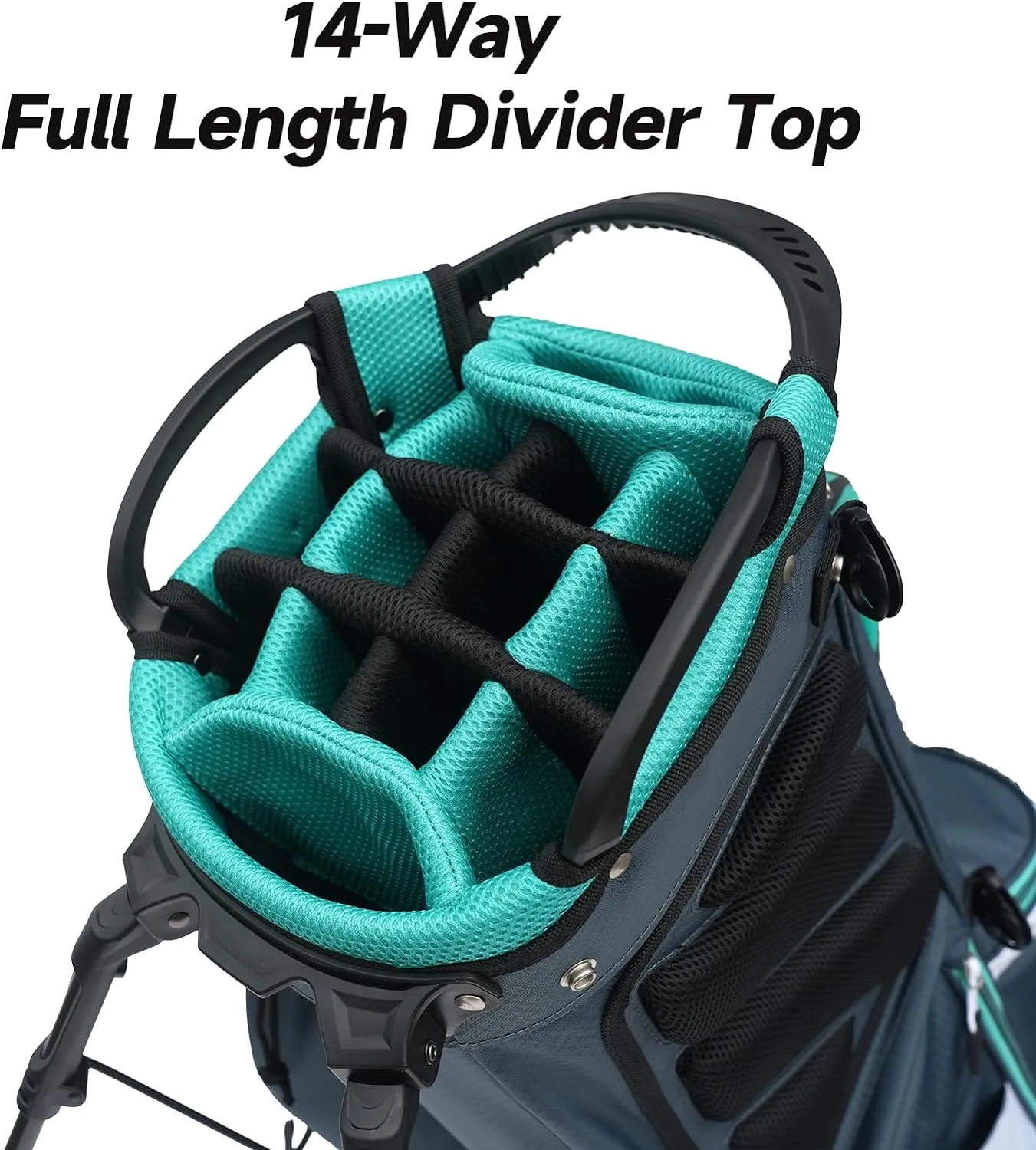 Golf Bag Travel Club Stand Ball Cart Support Pole Pouch Camo Stand Gifts Airlines for Men Womens Small Lightweight Golf Bag