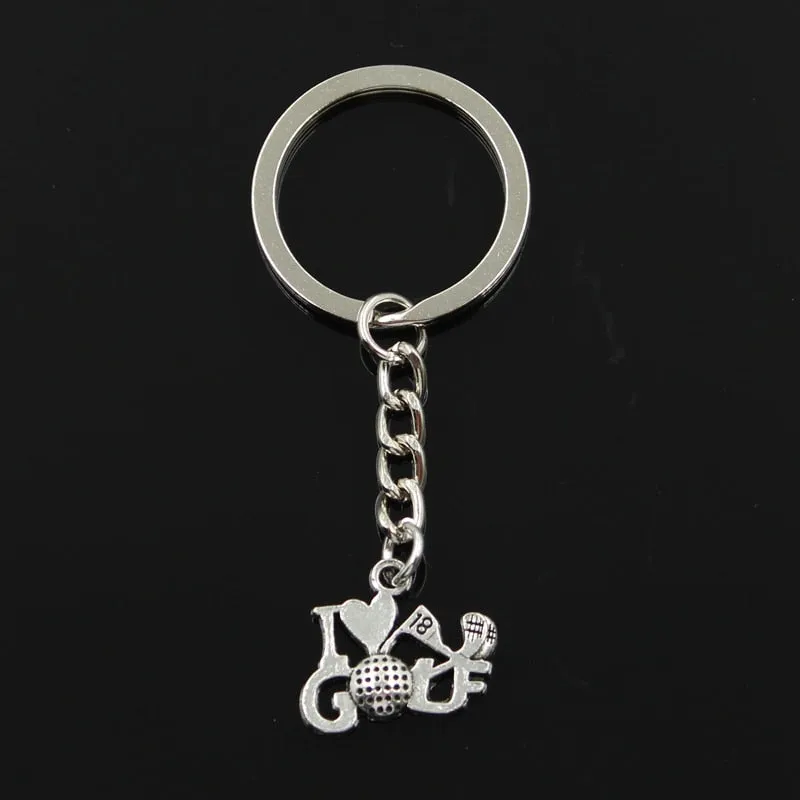 Golf Lovers Key Chain (Ring)