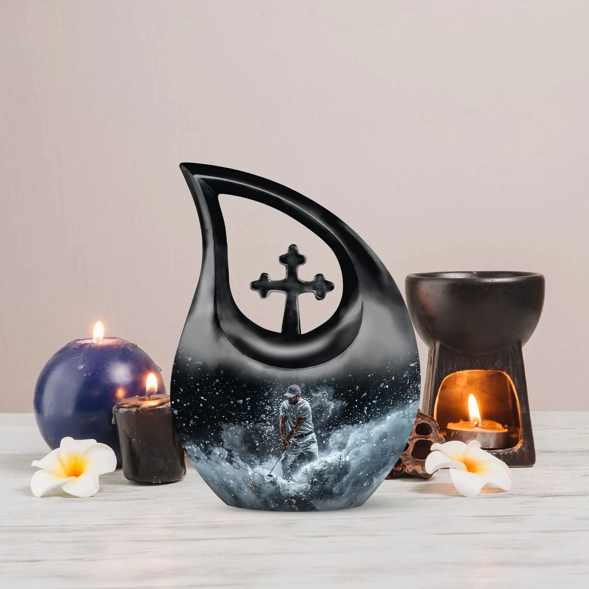 Golf Theme Remembrance - Affordable & Dignified Burial Urn