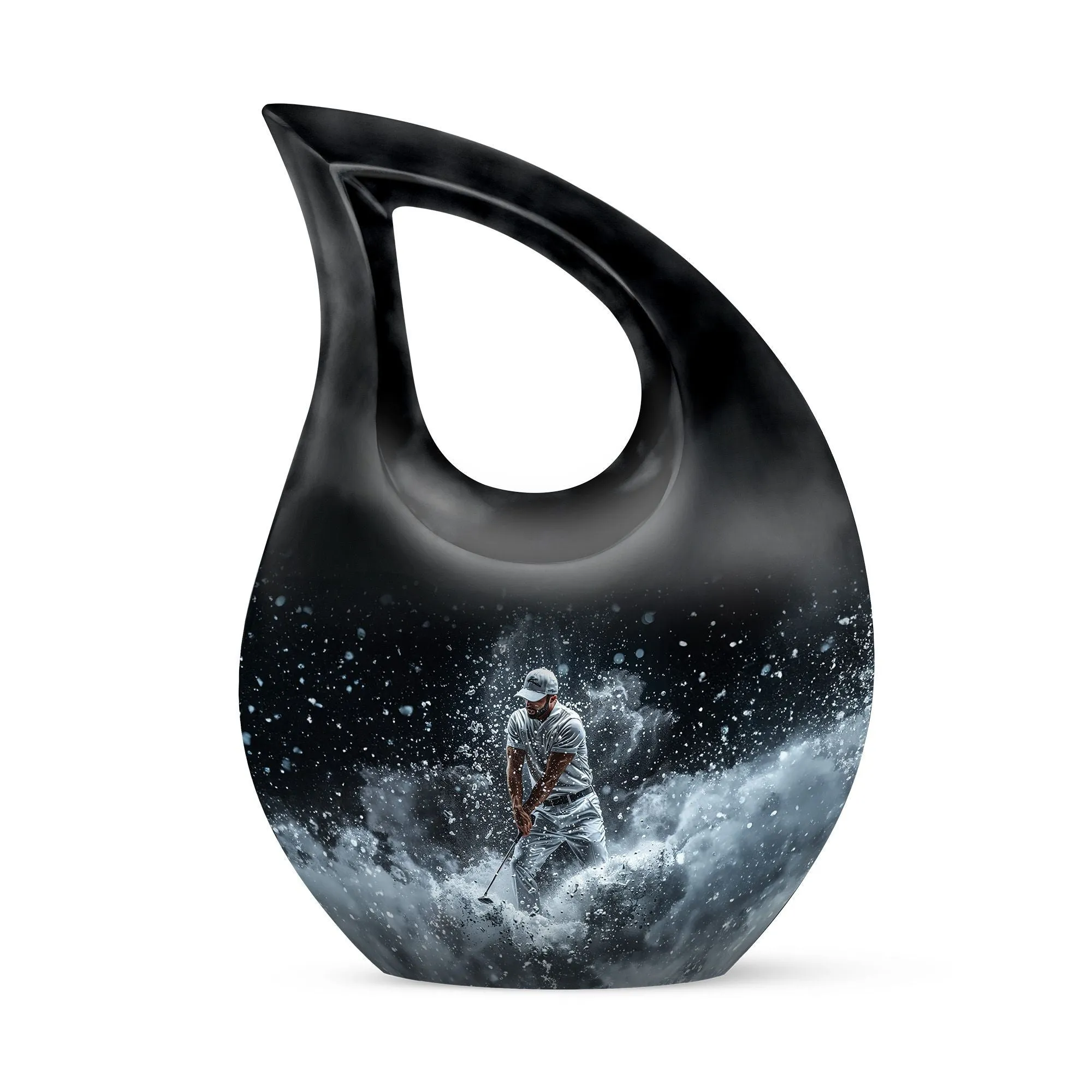 Golf Theme Remembrance - Affordable & Dignified Burial Urn