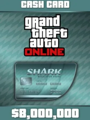 Grand Theft Auto Online: Megalodon Shark Cash Card $8,000,000 (PC)
