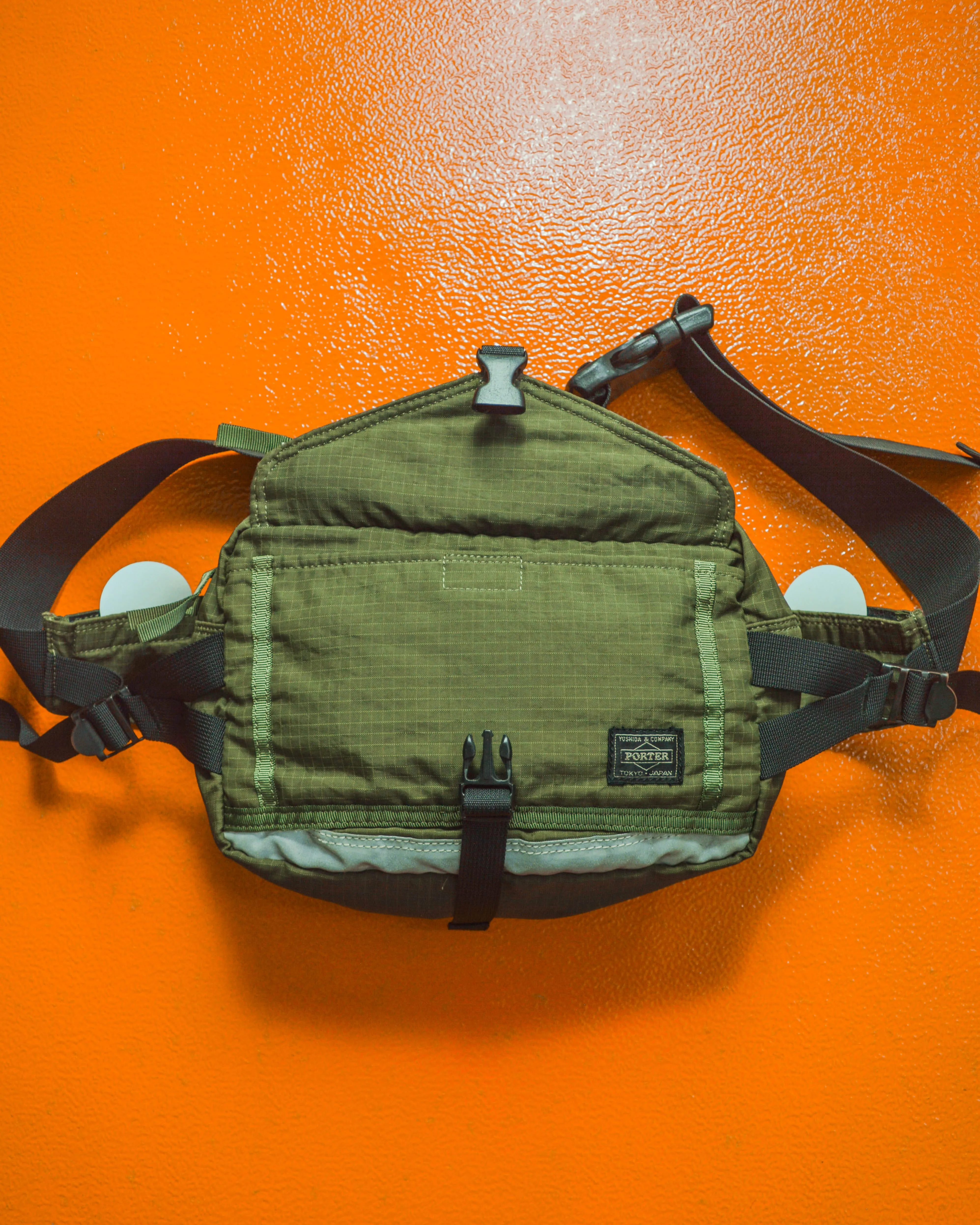 Green Large Ripstop Waist / Cross Body Bag (~OS~)