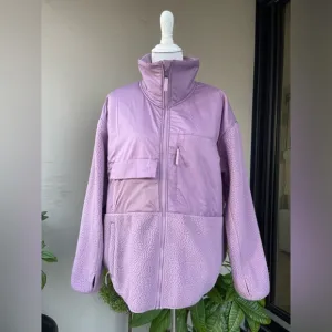H&amp;M MOVE Technical Parka with Patch Pockets in Purple, L