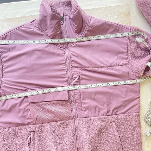 H&amp;M MOVE Technical Parka with Patch Pockets in Purple, L