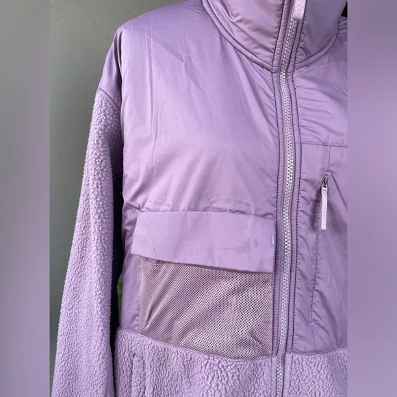 H&amp;M MOVE Technical Parka with Patch Pockets in Purple, L