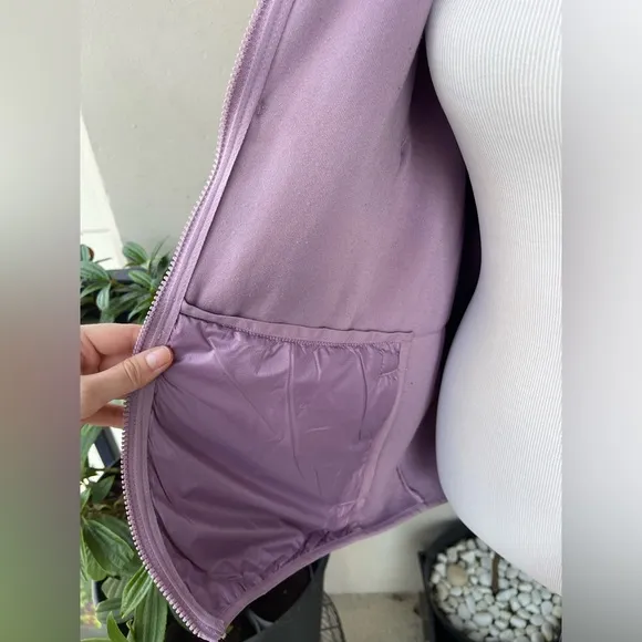 H&amp;M MOVE Technical Parka with Patch Pockets in Purple, L