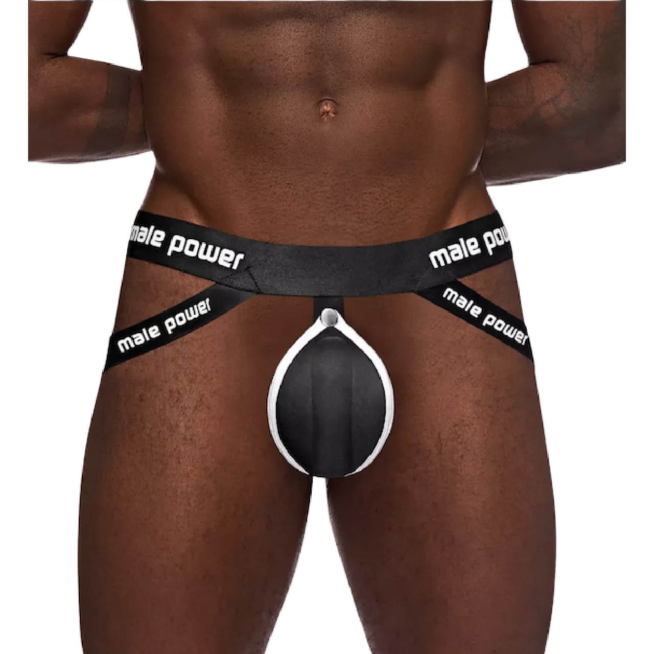 Helmet Enhancer Jock With Padded Pouch