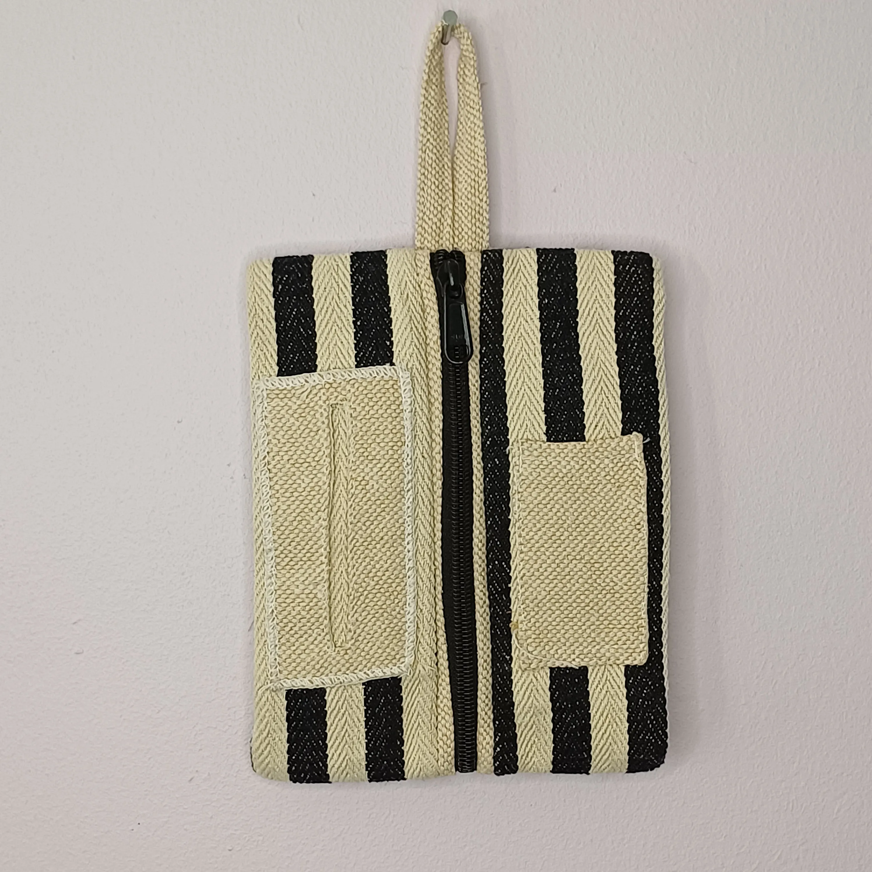 Hemp Striped Tobacco Pouch