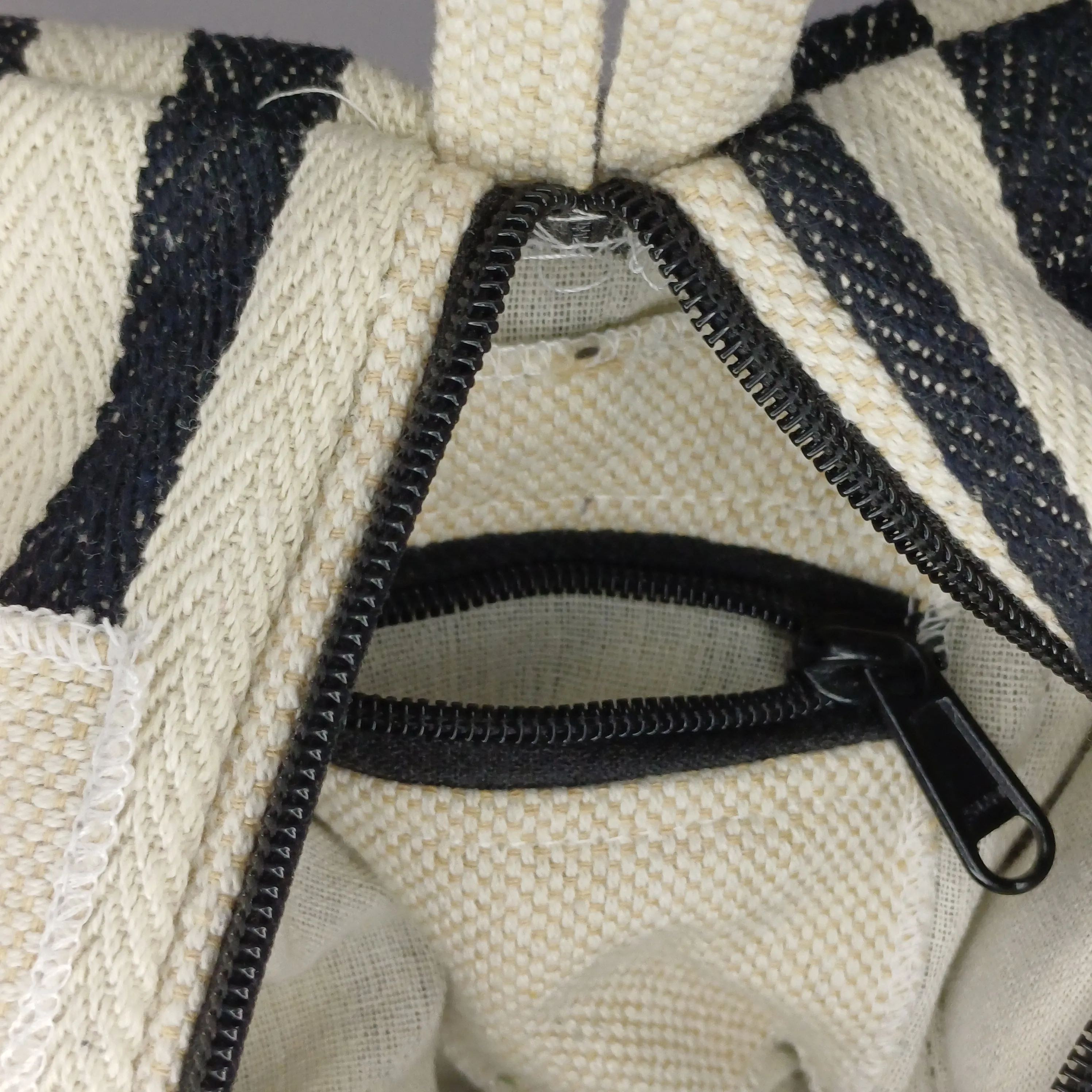 Hemp Striped Tobacco Pouch