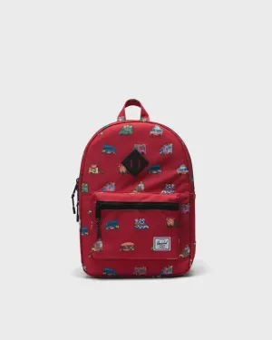 Heritage Youth Backpack Food Trucks in Mars Red