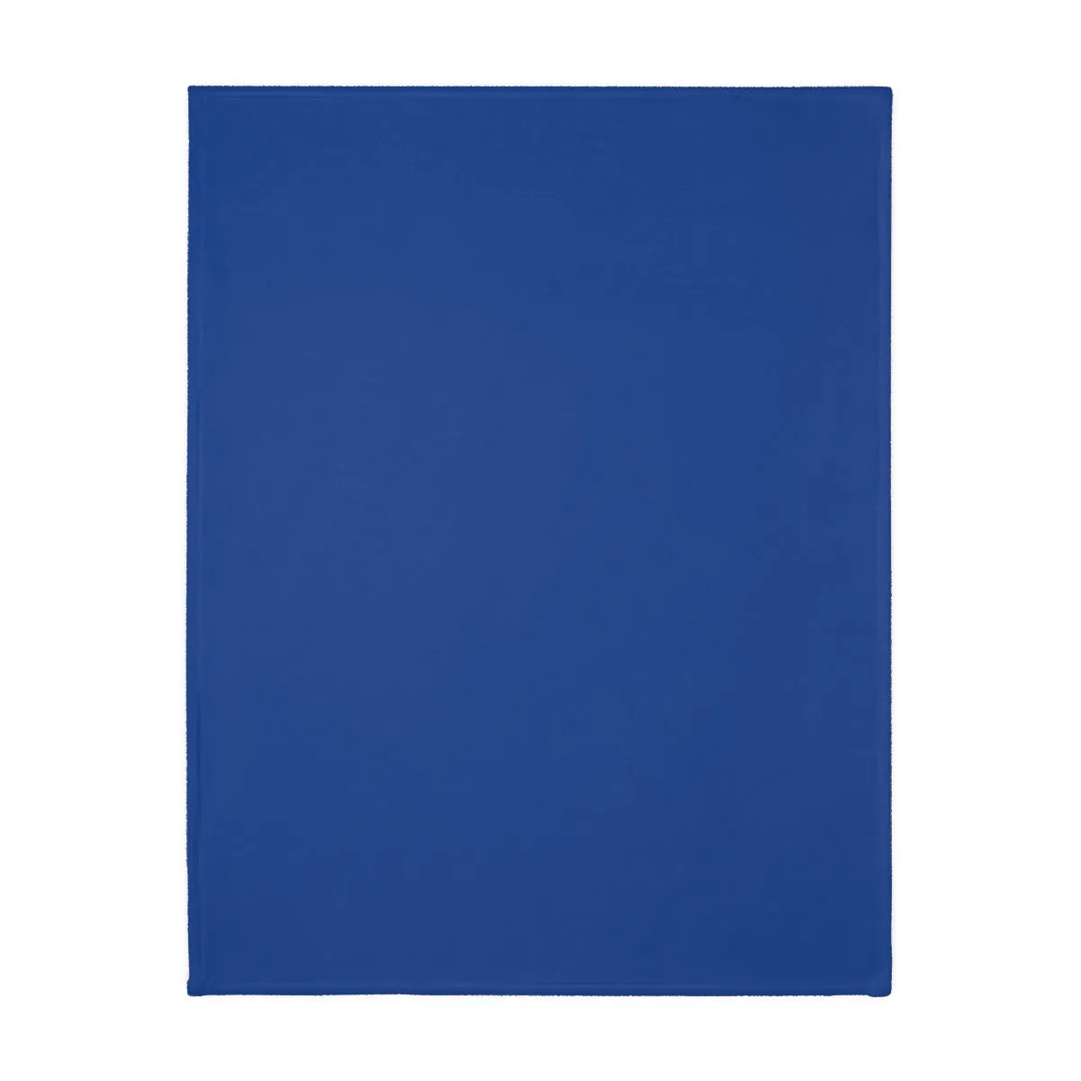 Hero Blanket - BACK BLUE  Velveteen Minky Blanket (Two-sided print)