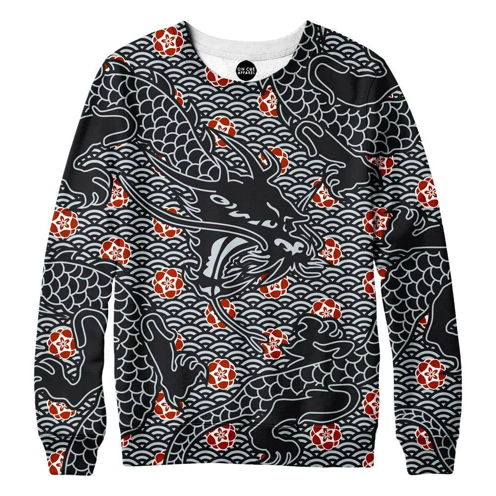 Hidden Dragon Womens Sweatshirt