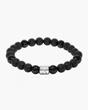 Hidden Hills Beaded Bracelet - Silver