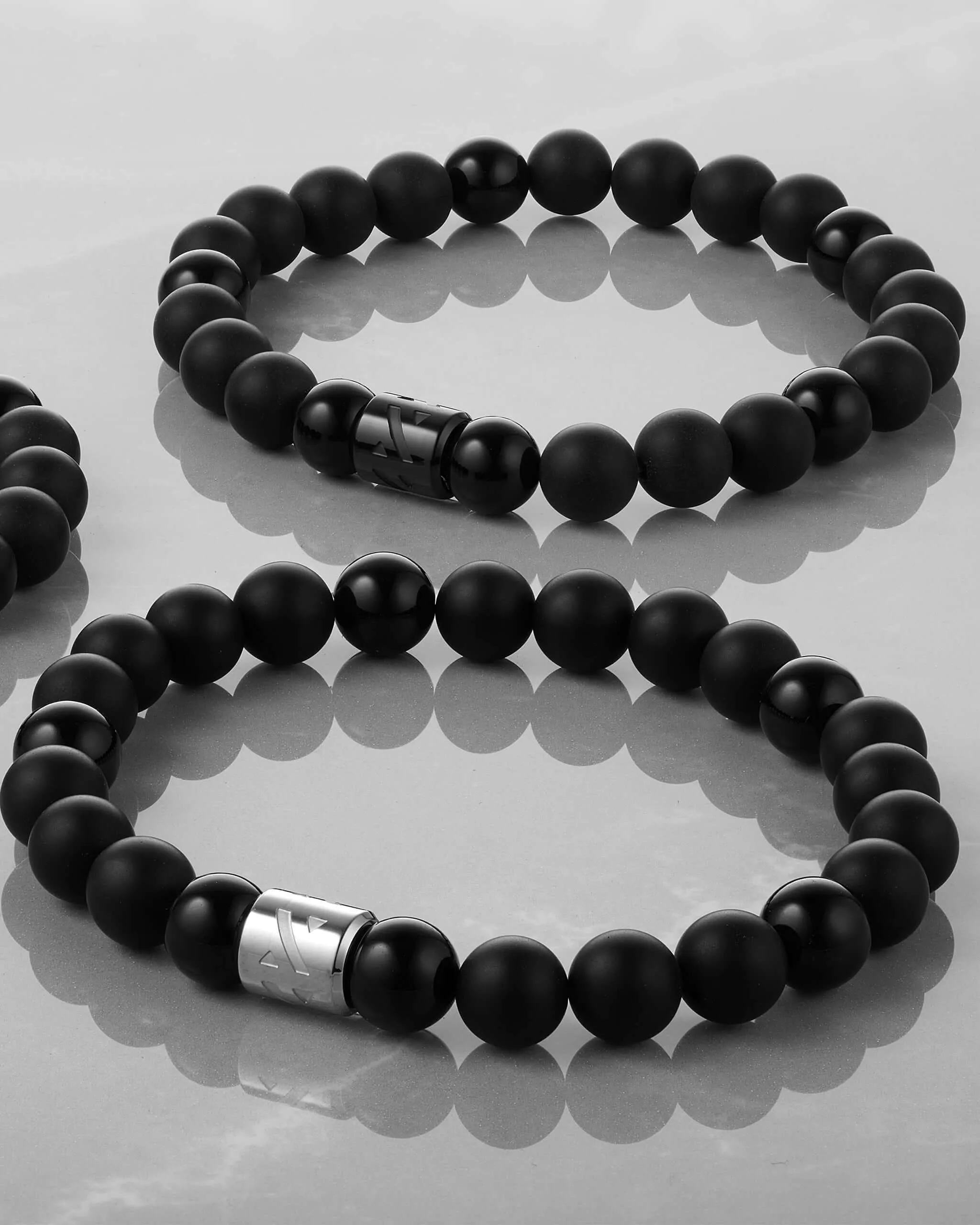 Hidden Hills Beaded Bracelet - Silver