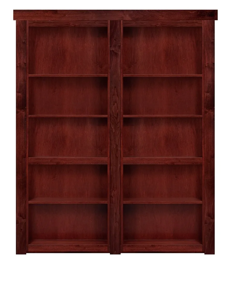 Hidden Maple French Door