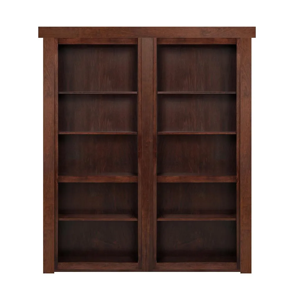 Hidden Maple French Door