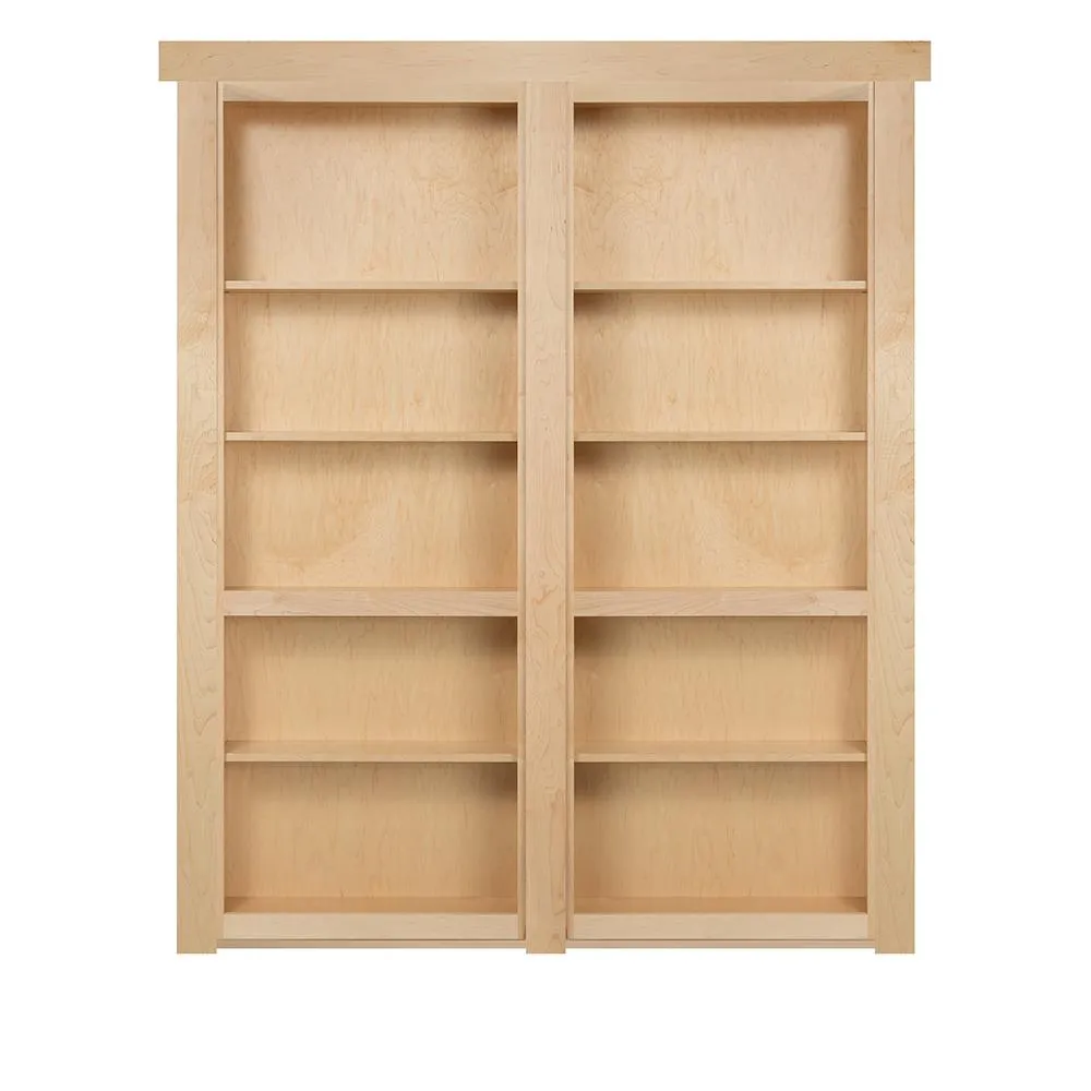 Hidden Maple French Door