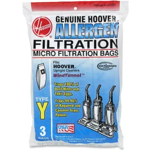 Hoover Type Y Allergen Filtration Bags