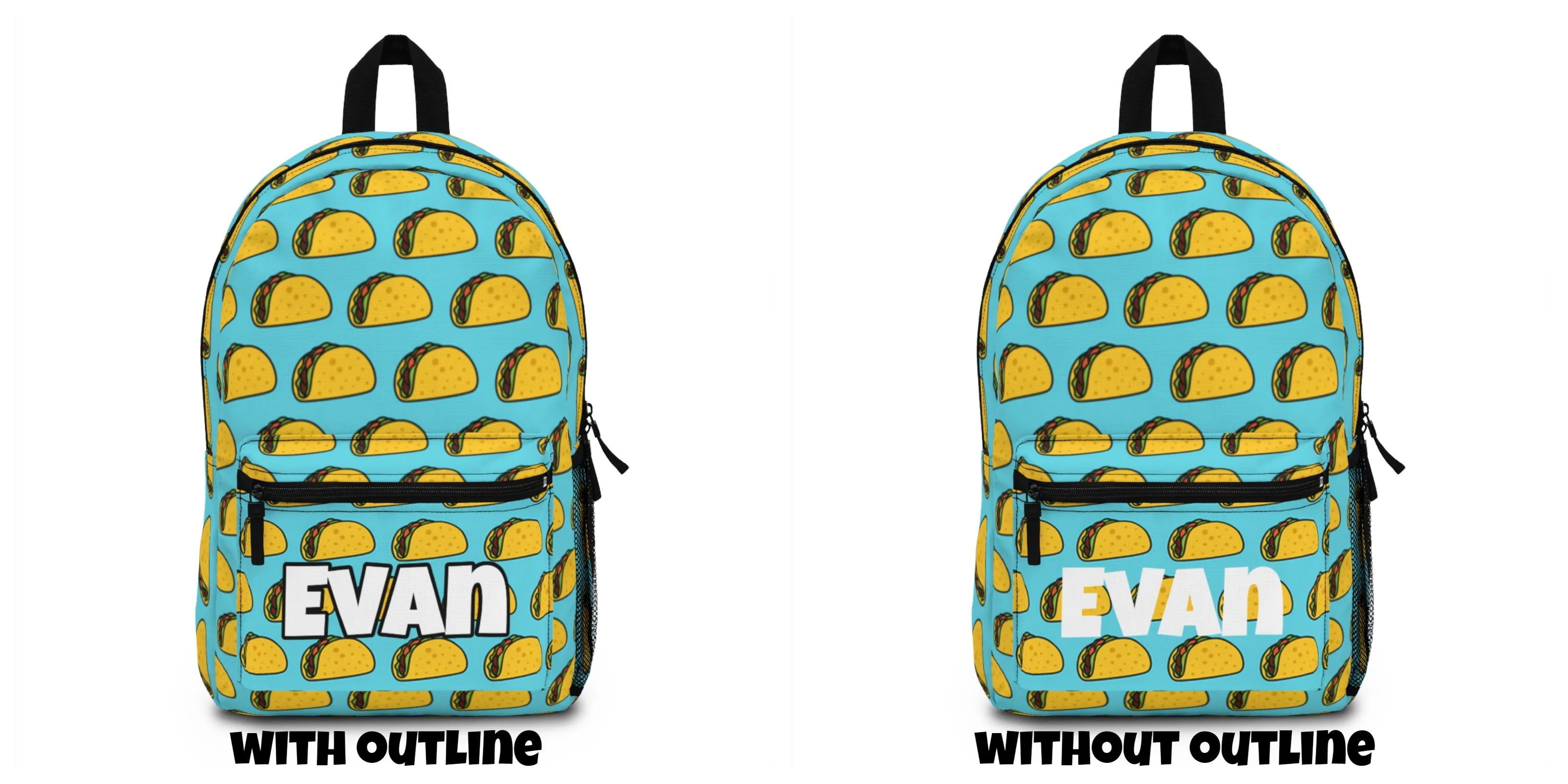 Horse Kids Backpack Personalized Book Bag - Saiko Studio