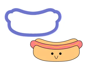 Hotdog Cookie Cutter