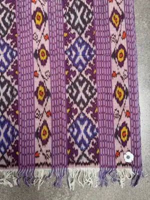 IKAT BLANKET - PURPLE HAZE
