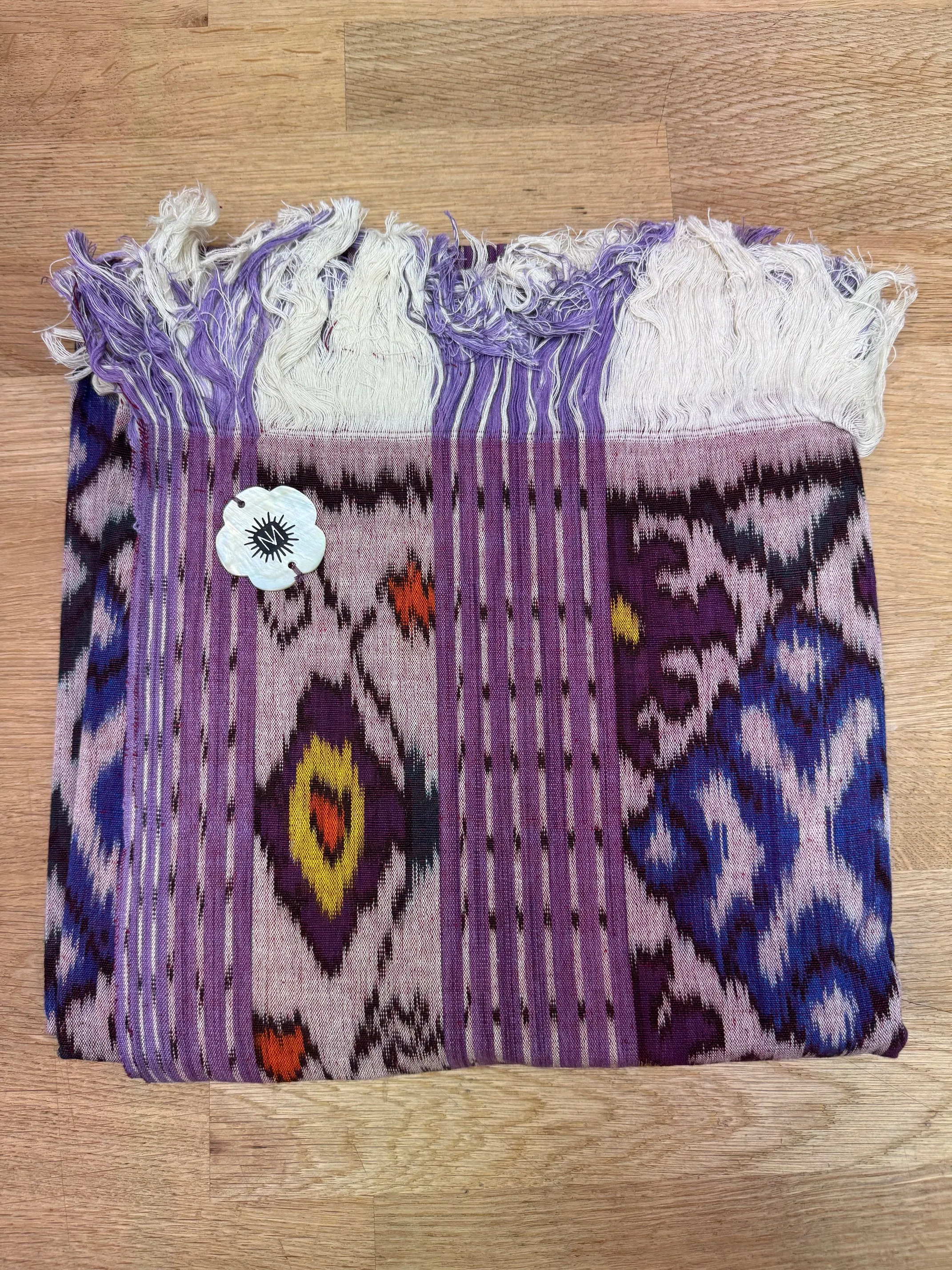 IKAT BLANKET - PURPLE HAZE