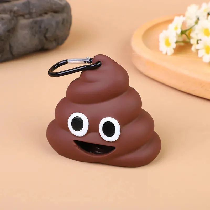 Kawaii Outdoor Pet Poop Bag Dispenser 🐾✨ - Cute & Handy Waste Loader for Pups! 🐶💖