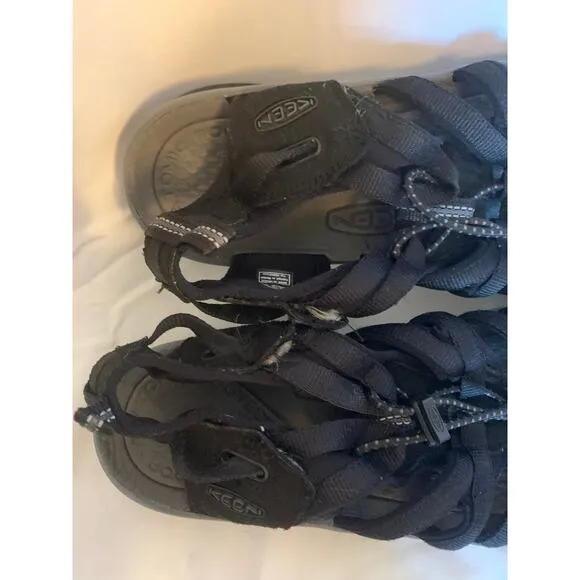Keen Men's Black Size 10 Water/Hiking Shoe/Sandal Closed Toe