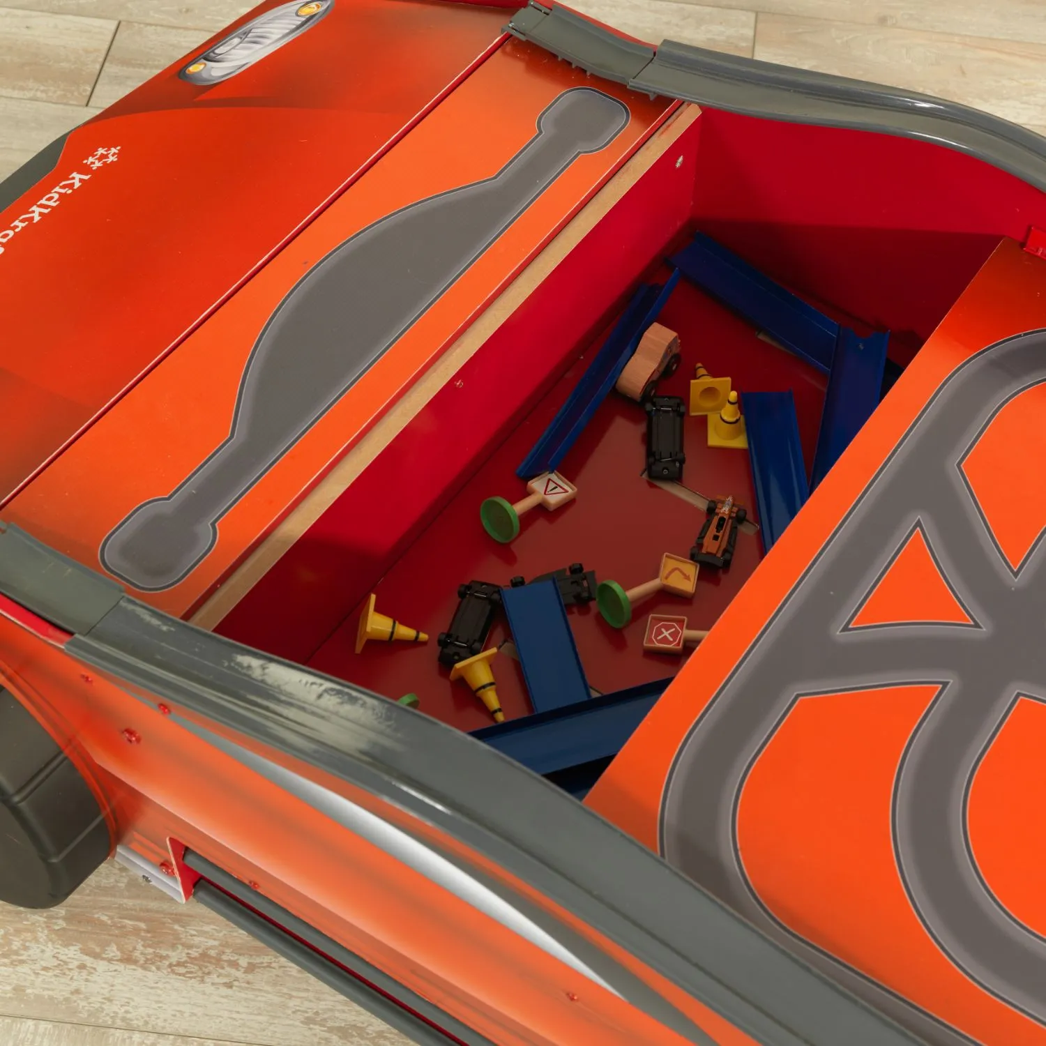 KidKraft Speedway Play N Store Activity Table