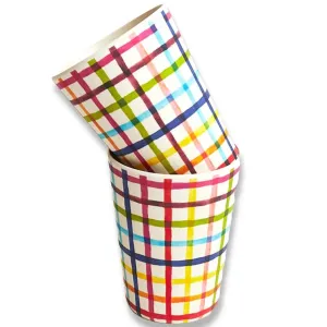 Kip&Co Picnic Check Cup | 2 Piece Set