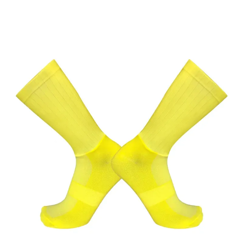 Knee-High Anti-Slip Silicone Cycling Socks