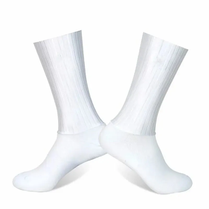 Knee-High Anti-Slip Silicone Cycling Socks