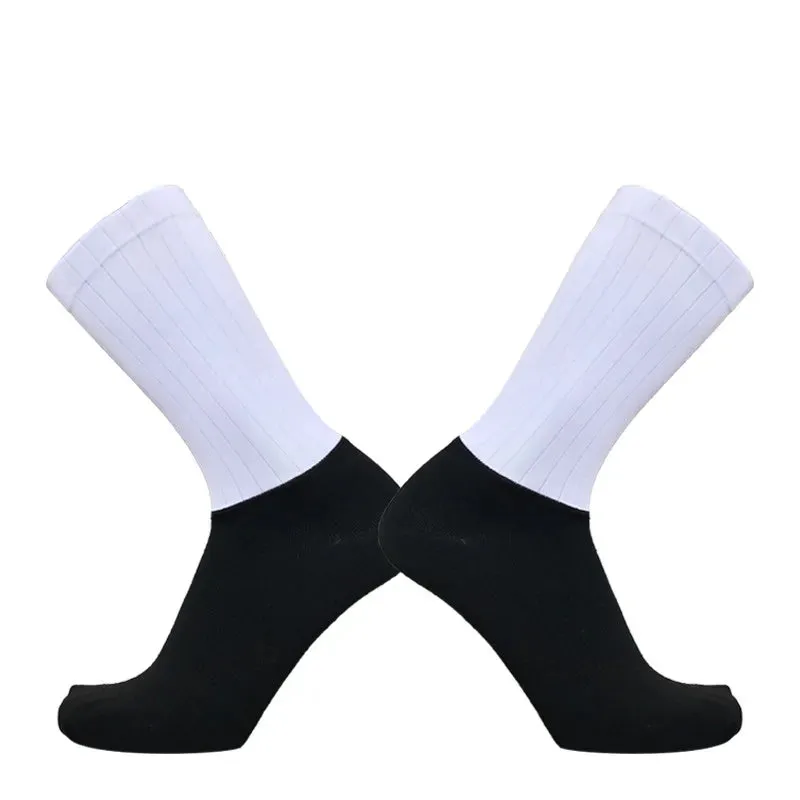 Knee-High Anti-Slip Silicone Cycling Socks