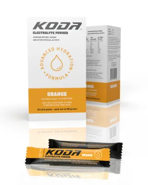 Koda Electrolyte Powder Stick - Orange ( 6pcs )