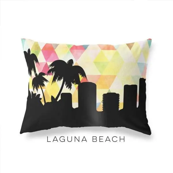 Laguna Beach, California geometric skyline