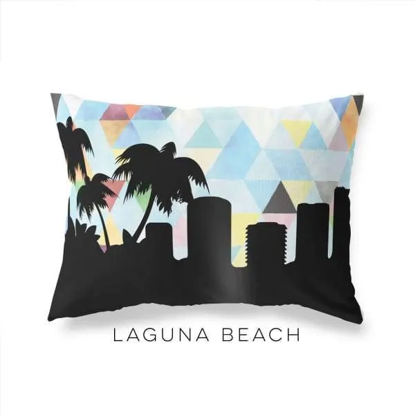 Laguna Beach, California geometric skyline