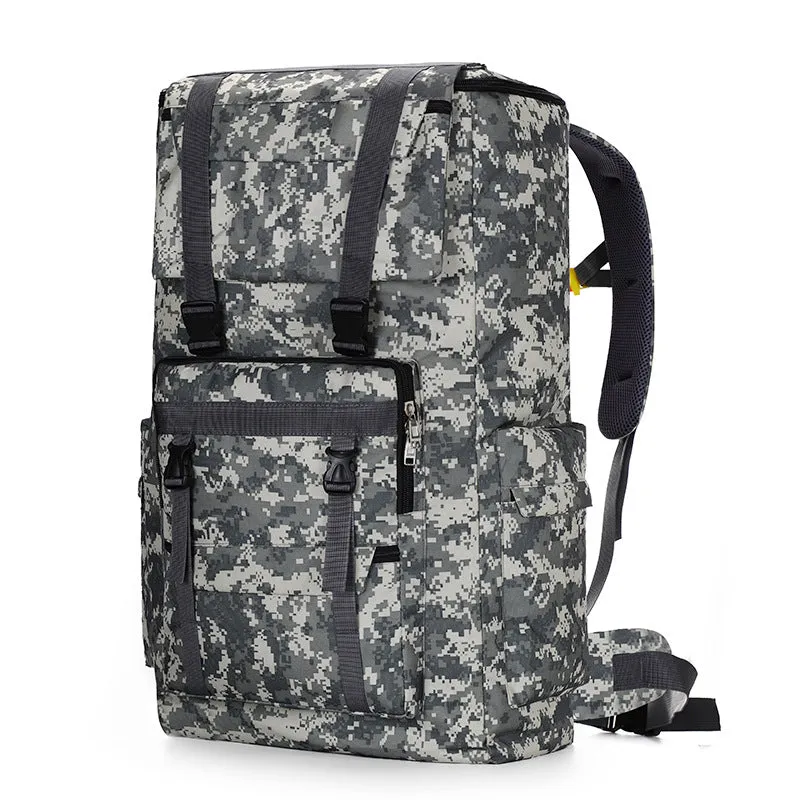 Large Capacity Waterproof Camouflage Hiking Leisure Bags