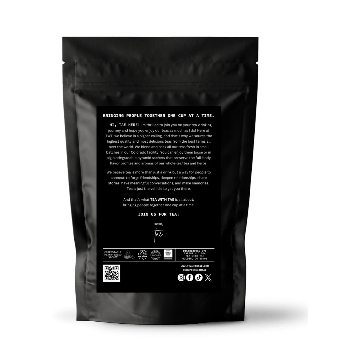 Lavender Earl Grey Pouch