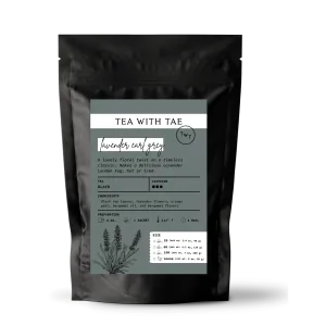 Lavender Earl Grey Pouch