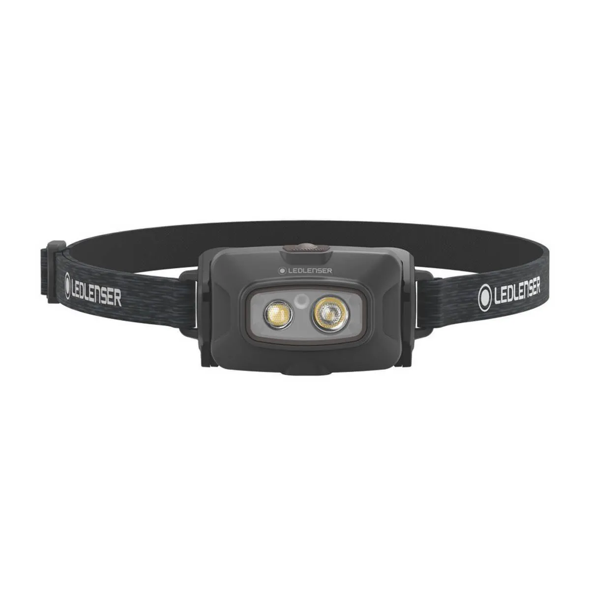 LED Head Torch Rechargeable Black Powerful Impact Water-Resistant 600lm