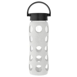 LifeFactory 22oz Glass Water Bottle - Stone Gray