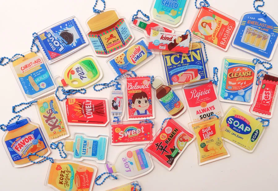 Listen Total Care Mouth Wash {Acrylic Keychain}