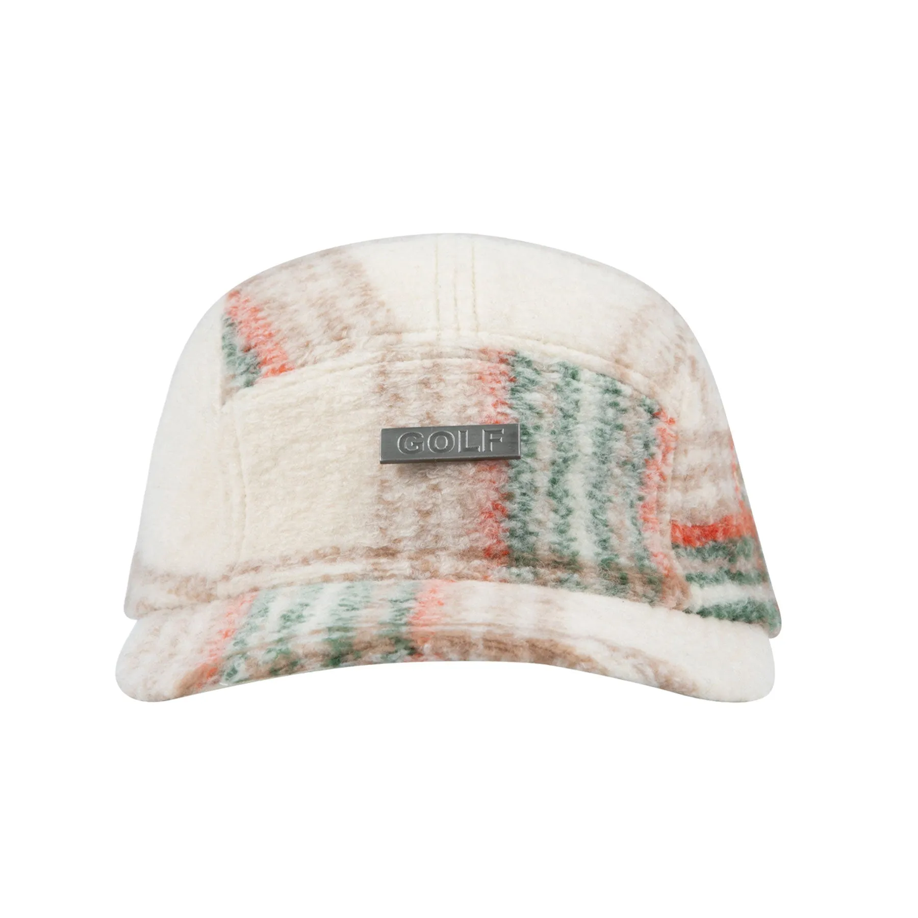 LOGGER PLAID CAMP HAT by GOLF WANG