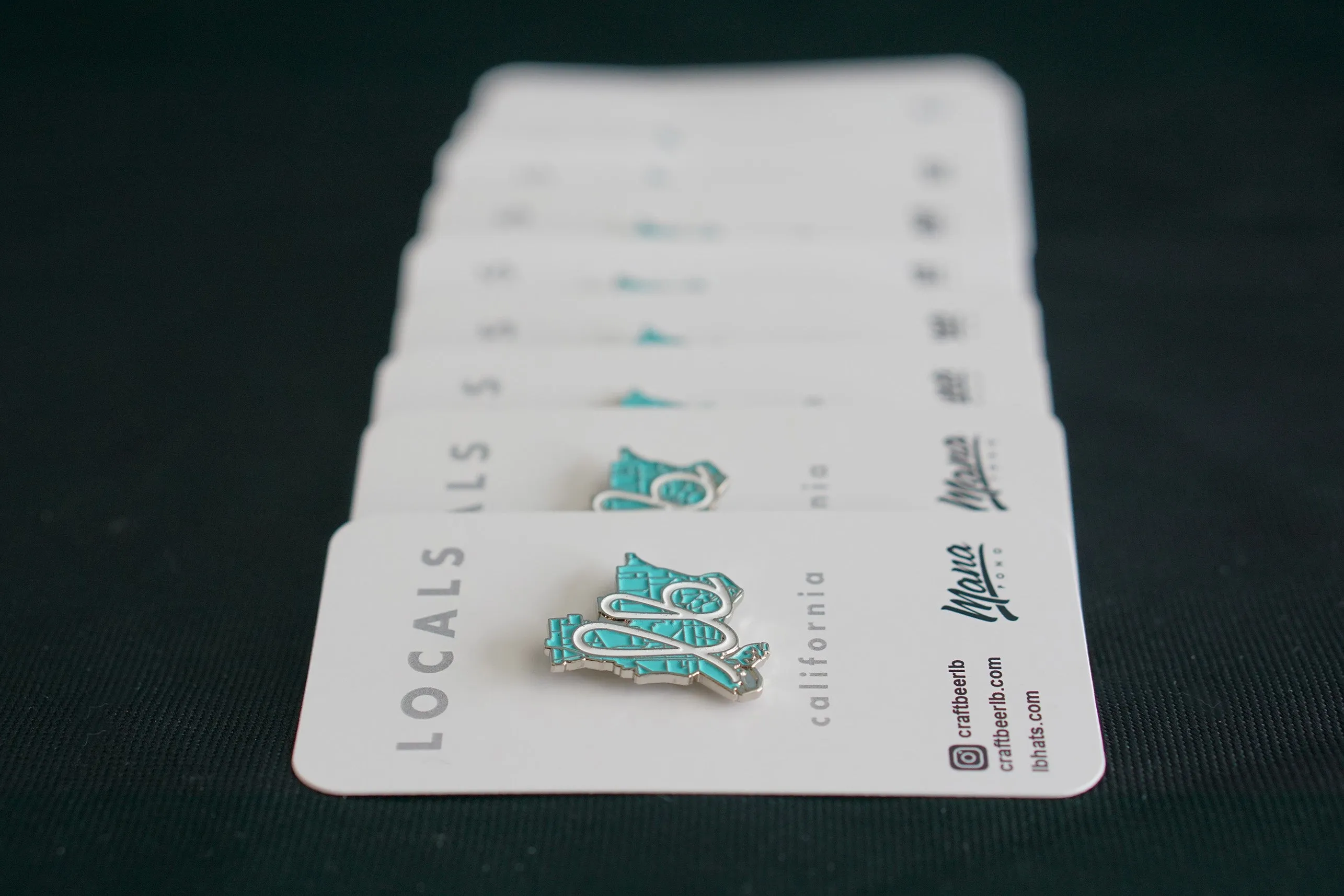 Long Beach Enamel Pin