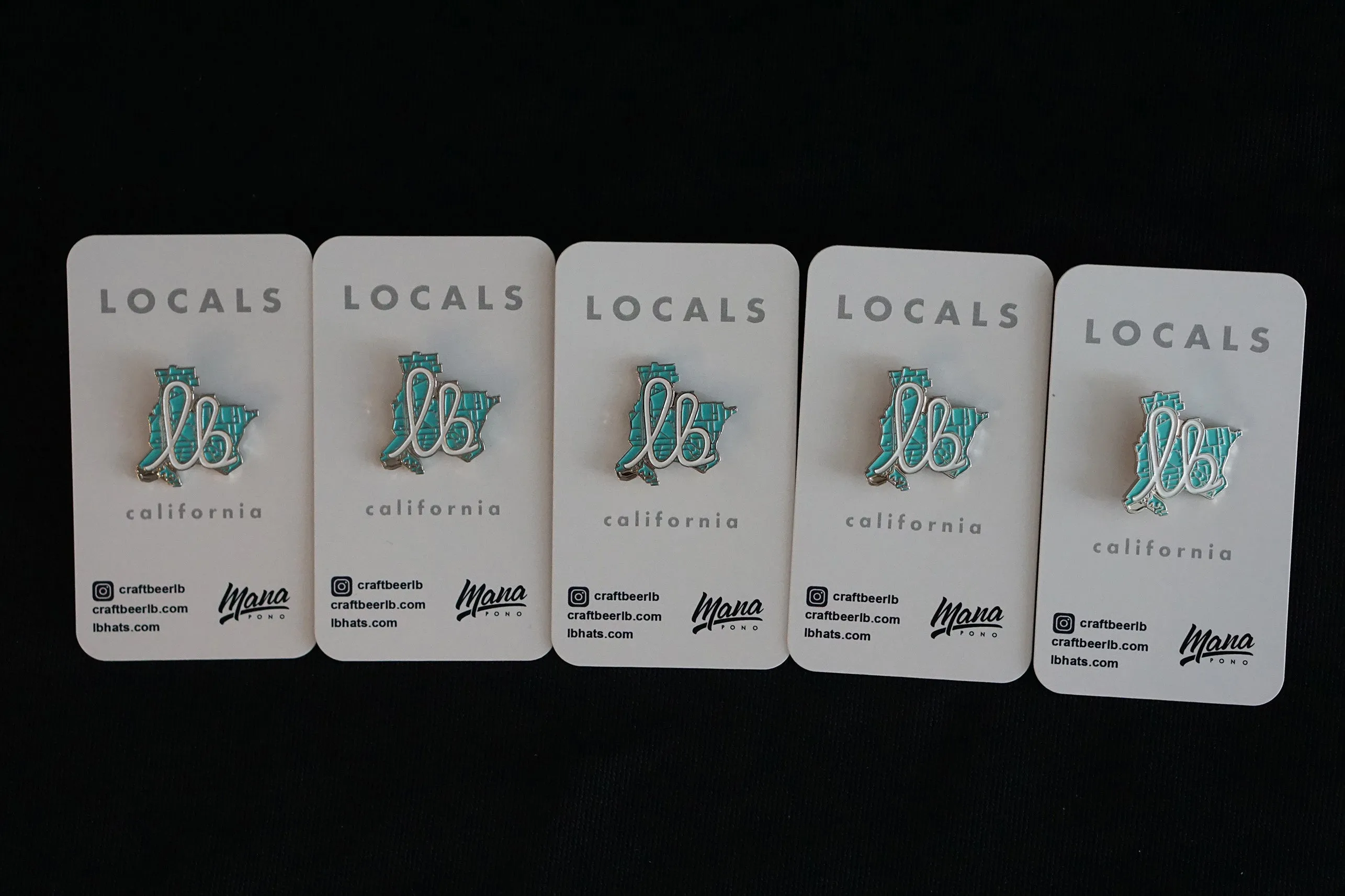 Long Beach Enamel Pin